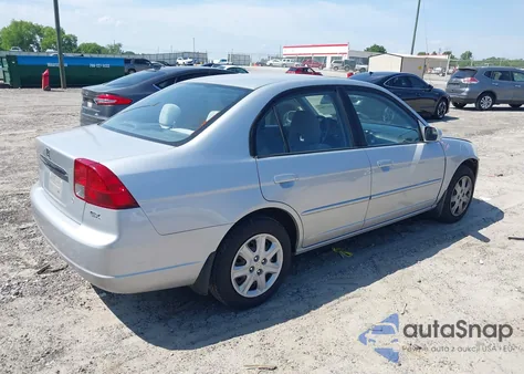2003 Honda Civic Ex from USA, damaged, VIN 2HGES26763H590304